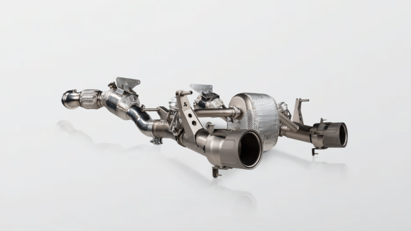 Photo of Akrapovic Titanium Evolution Line Exhaust for the Ferrari F8 Tributo/Spider - Image 2